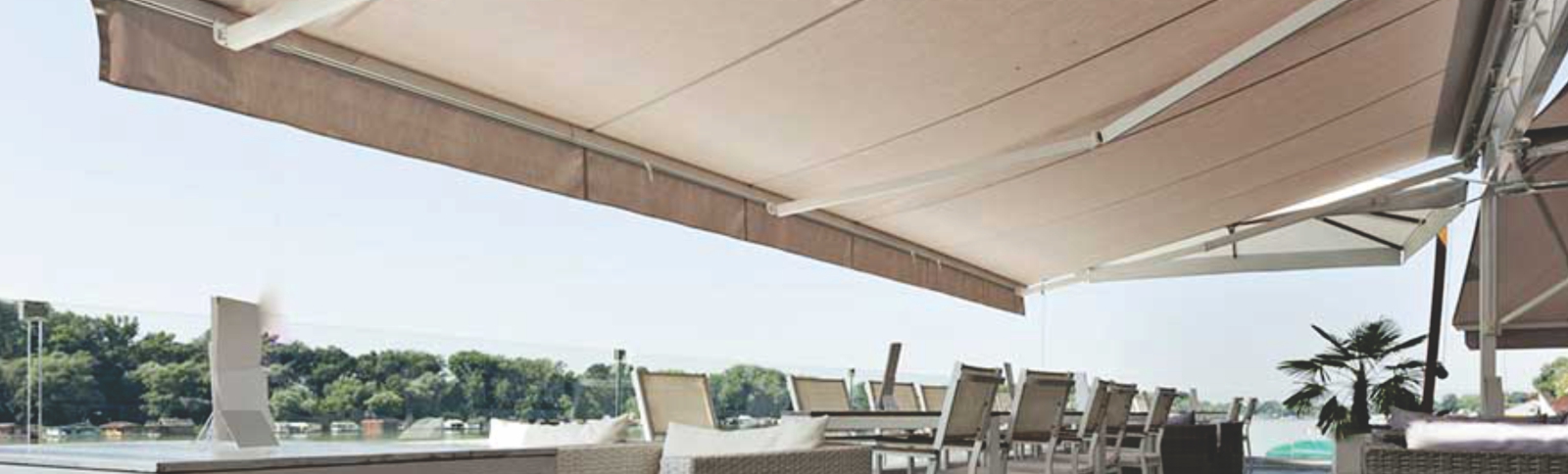 folding arm awning
